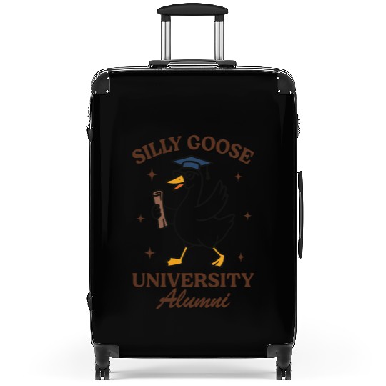 Silly goose university alumni Suitcases