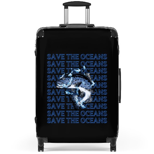 Guard Our Oceans Fish Unity Suitcases