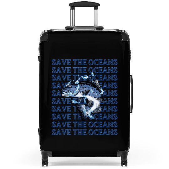 Guard Our Oceans Fish Unity Suitcases