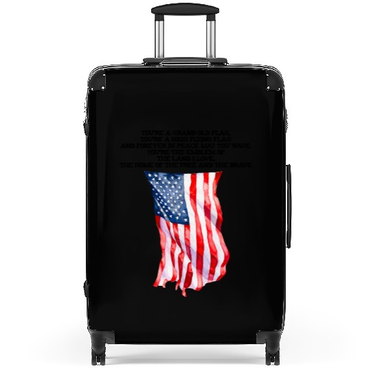 You're a grand old flag 4th of July America pride Suitcases