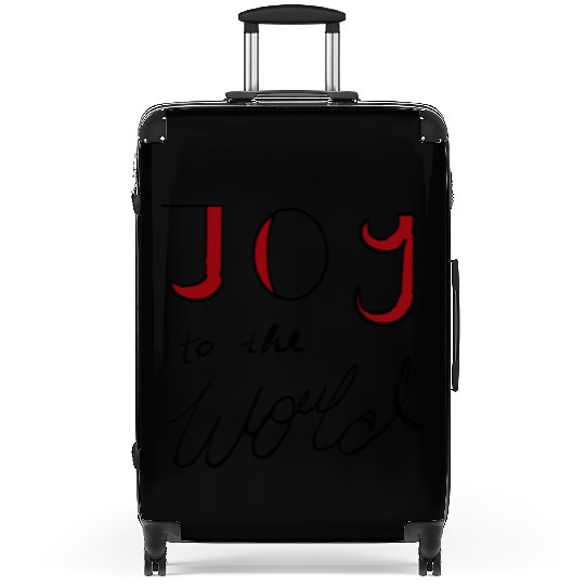 Joy To The World Suitcases