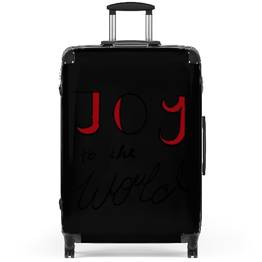 Joy To The World Suitcases