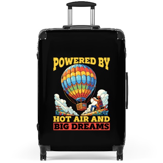 Hot Air Ballooning Powered By Hot Air Balloonist Suitcases