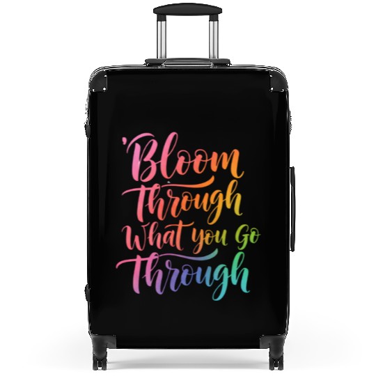 Your Journey to Bloom: Embrace Growth & Overcome Suitcases