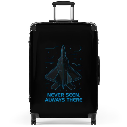 Stealth Fighter Jet Suitcases – Futuristic Military