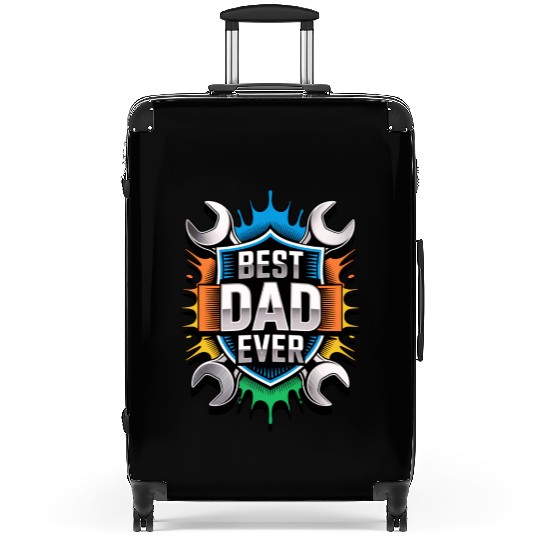 Best Dad Ever Suitcases