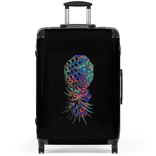 Neon Pineapple Suitcases