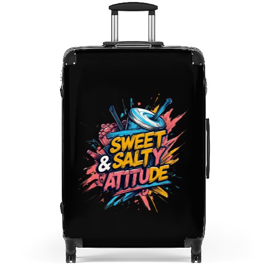 Sweet & Salty Attitude Suitcases