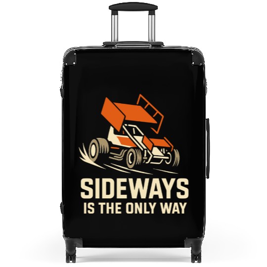 Sprint Car Racing Dirt Track Speed Oval Race Suitcases