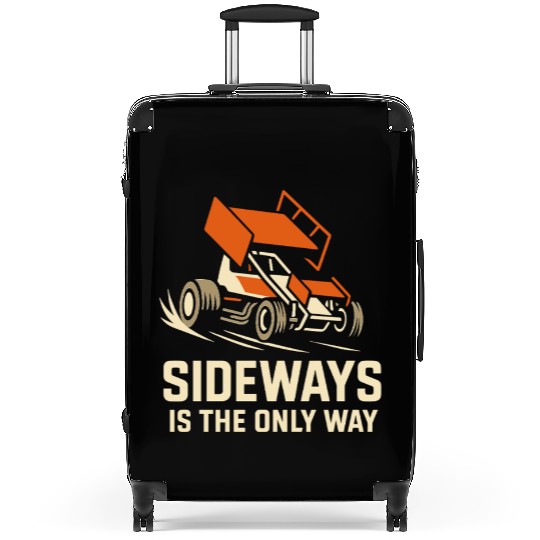 Sprint Car Racing Dirt Track Speed Oval Race Suitcases