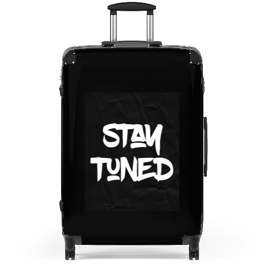 stay tuned , wait, surprise, motivation Suitcases