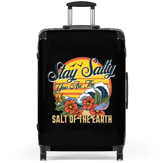 Beach Faith Based Jesus Suitcases