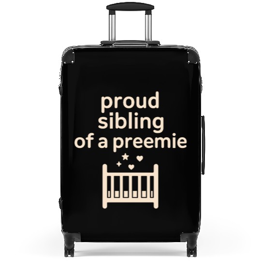 NICU Sibling Preemie Big Brother Big Sister Suitcases