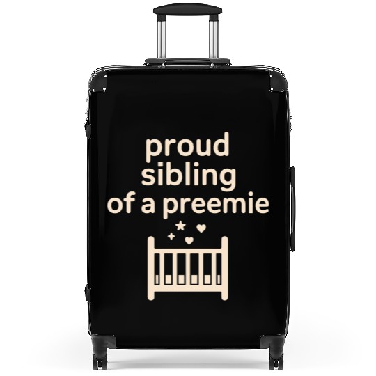 NICU Sibling Preemie Big Brother Big Sister Suitcases