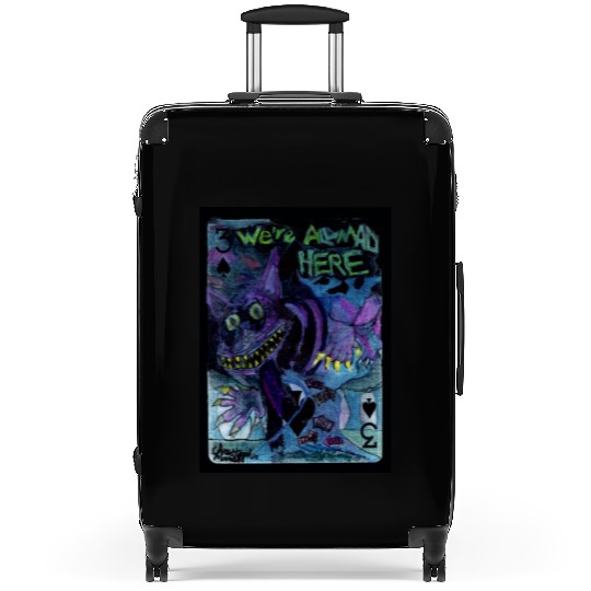 Alice in Wonderland Suitcases