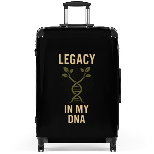 Genealogy Life Family Roots History Hunter Suitcases
