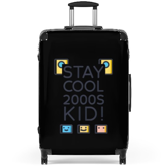 Stay Cool 2000s Kid – Y2K Retro Suitcases