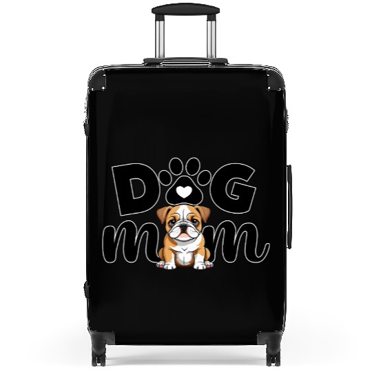 Pug Puppy Dog Mom Dog Lover Suitcases