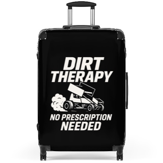 Sprint Car Racing Dirt Track Speed Oval Race Suitcases