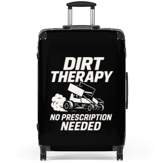 Sprint Car Racing Dirt Track Speed Oval Race Suitcases