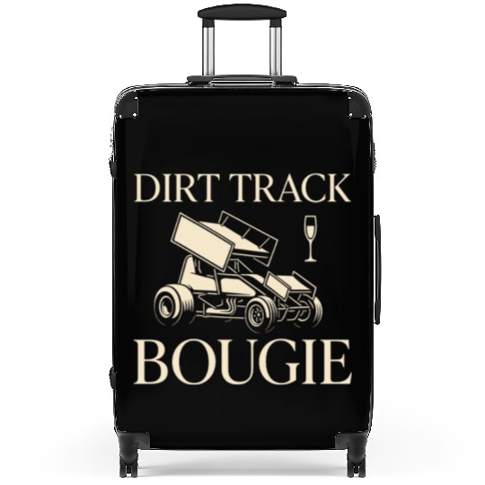 Sprint Car Racing Dirt Track Speed Oval Race Suitcases