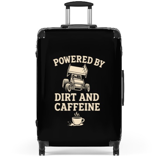 Sprint Car Racing Dirt Track Speed Oval Race Suitcases
