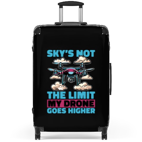 Drone Enthusiast Sky's Not The Limit Drone Pilot Suitcases