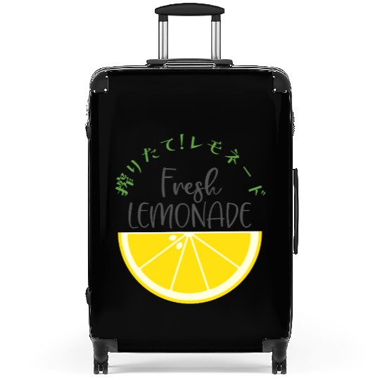 Fresh Lemonade Lemon Slice Suitcases