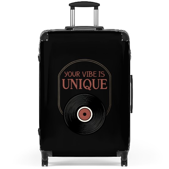 Your Vibe Is Unique LP Vinyl retro 70s Suitcases