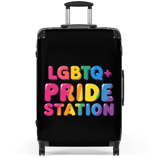 Pride and Proud, Happy Pride Month for LGBTQ Suitcases