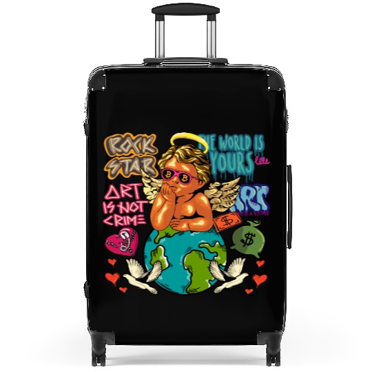 cupid famous on the world 01 Suitcases
