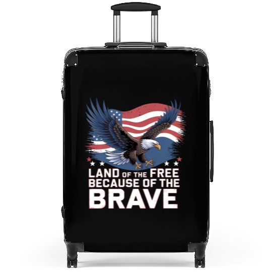Land of the Free Because of the Brave Suitcases