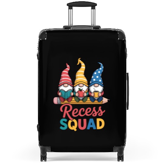 Recess Squad Teacher Para Playground Student Suitcases
