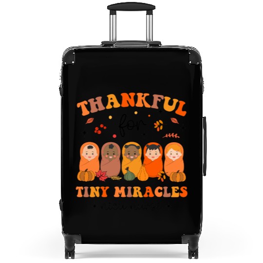 Thankful For Tiny Miracles Thanksgiving NICU Nurse Suitcases