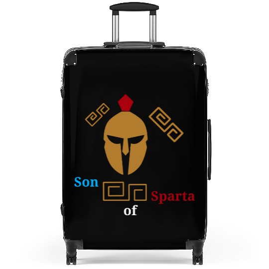 Son Of Sparta Suitcases