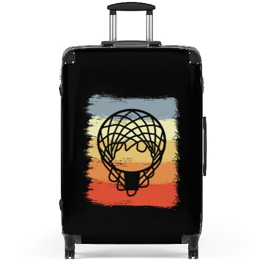 Vintage Basketball Hoop Suitcases