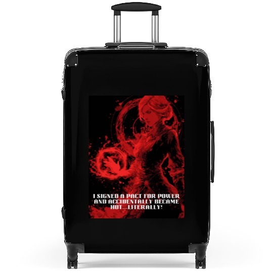 Female Warlock Suitcases