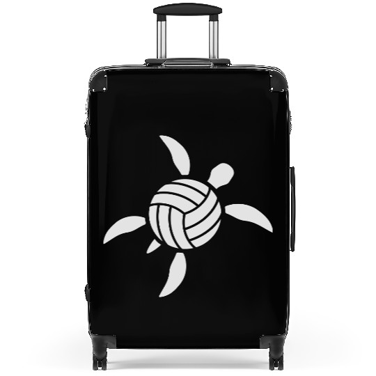 Turtle Volleyball Ball Play Volley Club Game Fan Suitcases