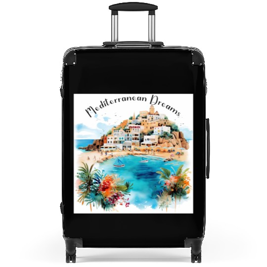 Mediterranean Dreams Suitcases