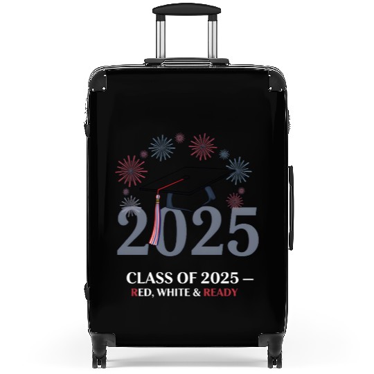 Class of 2025 – Red White & Ready Suitcases