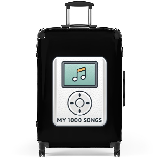 My 1000 Songs MP3 Player Retro 2000s Y2K Suitcases