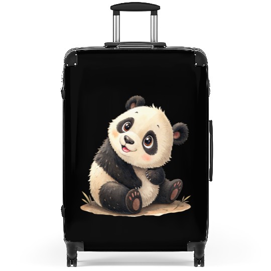 Bamboo Bliss Panda Suitcases