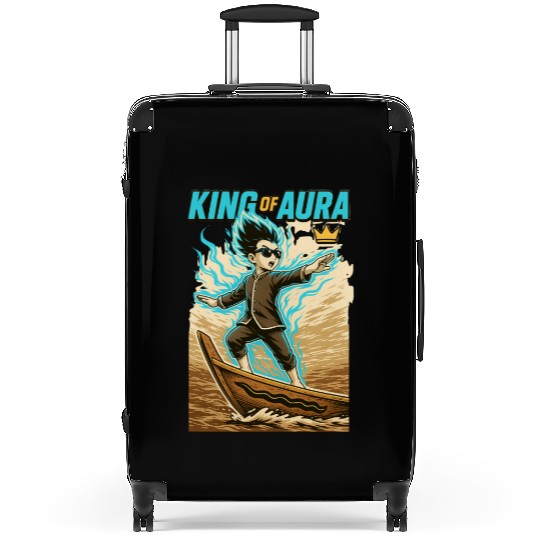 King of Aura, Pacu Jalur kid,Viral tiktok meme Suitcases
