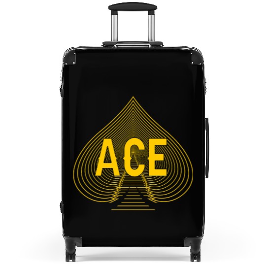 Spades Card Game Player Ace Of Spades Suitcases