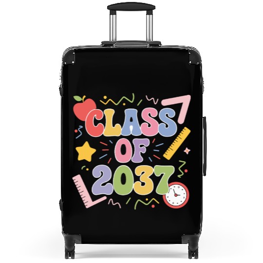 Class of 2037 Grow With Me, Funny back to school Suitcases