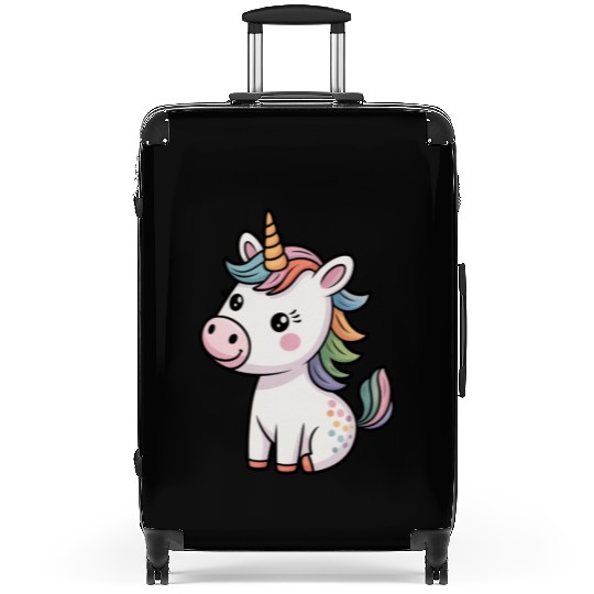 Believe in Magic – Cute Rainbow Unicorn Fantasy Suitcases