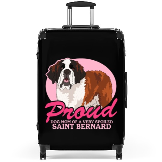 Saint Bernard Dog Mom St. Bernhard Suitcases