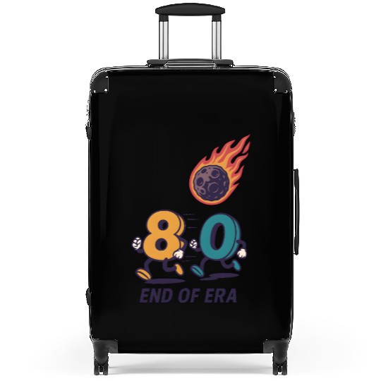 End of era 80s Suitcases