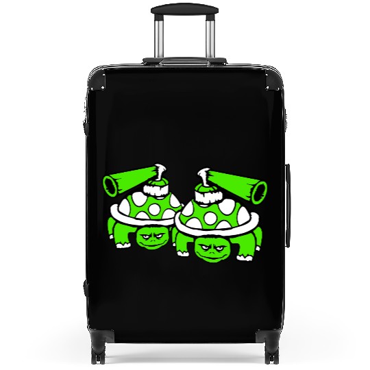 2 turtles shell gun shooting war attack tank team Suitcases