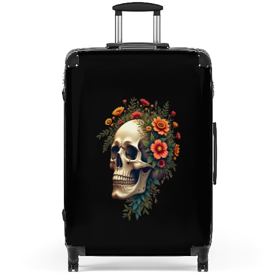 Eco Skull ❘ Nature Vibes ✦ Rebirth Suitcases